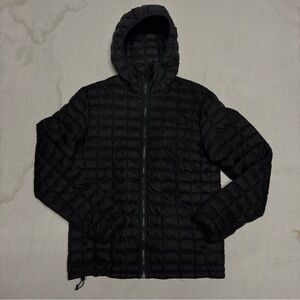 The North Face Men's Black Thermoball Puffer Jacket